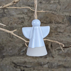 Ceramic Angel with Bell