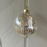 Load image into Gallery viewer, Babys First Christmas Bauble
