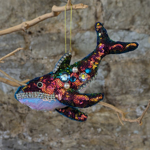 Padded Sequin Whale
