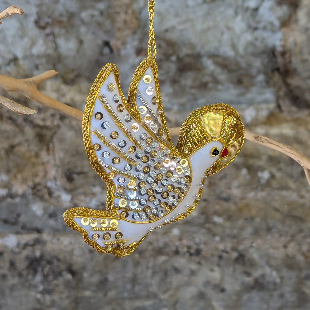 Golden White Dove