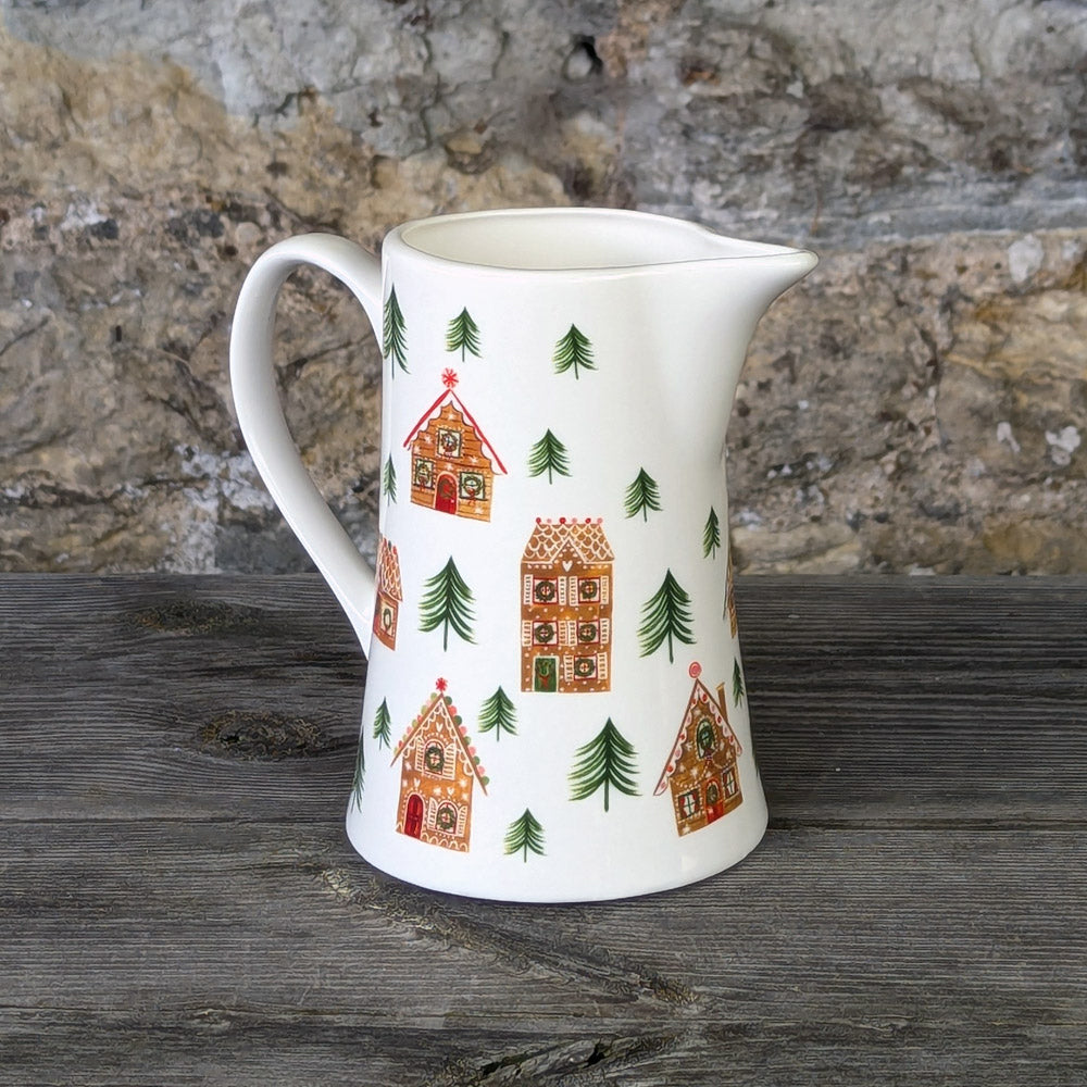 Gingerbread House New Bone China Jug,