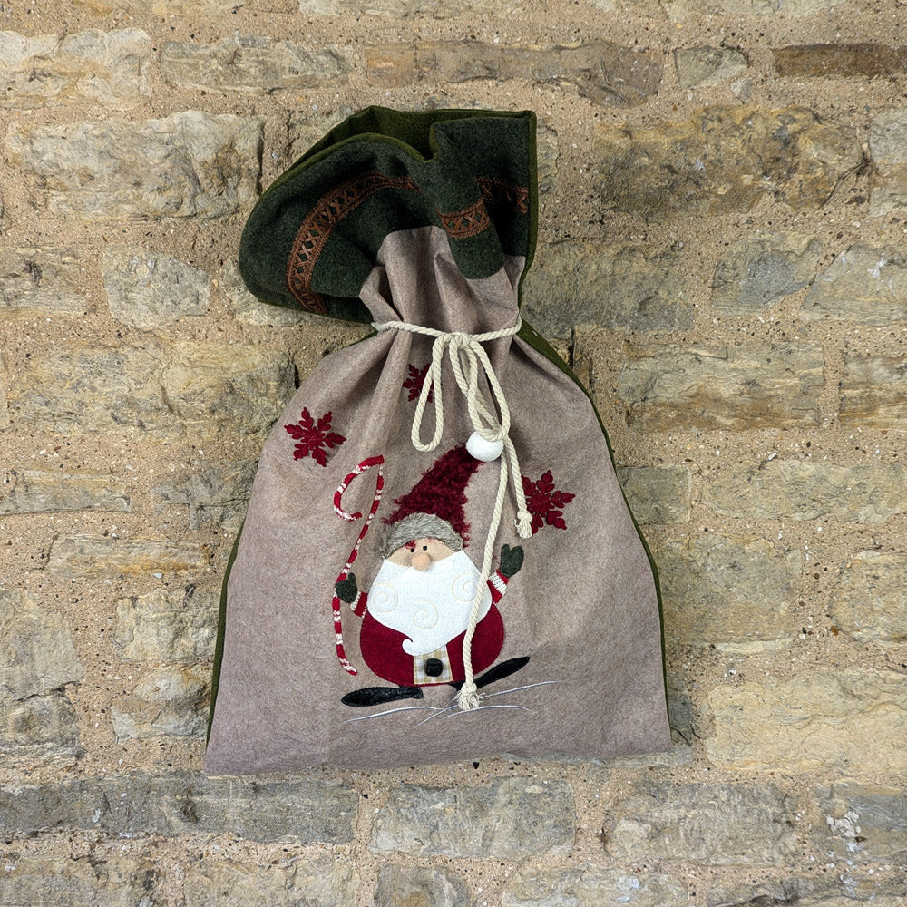 Joyous Santa Sack