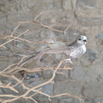 Load image into Gallery viewer, Pale Gold Glitter Bird with Feather Tail
